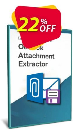 22% OFF Outlook Attachment Extractor 3 - Enterprise License Coupon code