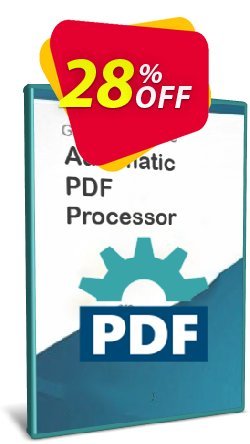 Automatic PDF Processor - 100-user license - 1 year  Coupon discount Coupon code Automatic PDF Processor - 100-user license (1 year) - Automatic PDF Processor - 100-user license (1 year) offer from Gillmeister Software