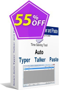 55% OFF Smart Auto Typer Talker and Paste Coupon code