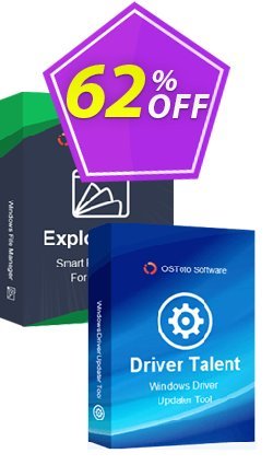 62% OFF Driver Talent Pro + ExplorerMax - Lifetime  Coupon code