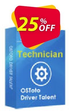 25% OFF Driver Talent Technician for 100 PCs Coupon code