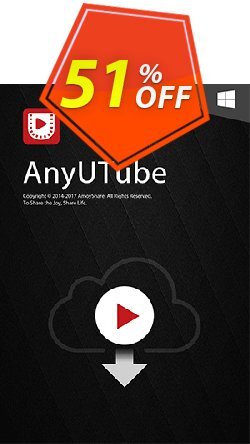 AnyUTube Coupon discount Coupon code AnyUTube Win Annually - AnyUTube Win Annually offer from Amoyshare