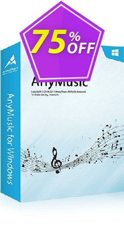 Coupon code AnyMusic Win Lifetime (10 PCs)