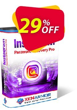 29% OFF XenArmor Instagram Password Recovery Pro Coupon code