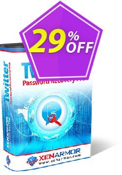 Coupon code XenArmor Twitter Password Recovery Pro Personal Edition