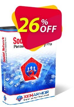 26% OFF XenArmor Social Password Recovery Pro Coupon code