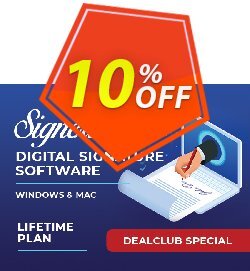 10% OFF Signerio EXTENDED Coupon code