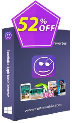 52% OFF TuneMobie Apple Music Converter - Lifetime License  Coupon code