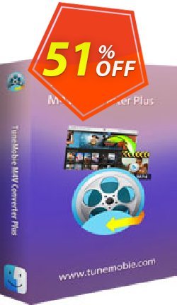 TuneMobie M4V Converter Plus for Mac - Family License  Coupon, discount Coupon code TuneMobie M4V Converter Plus for Mac (Family License). Promotion: TuneMobie M4V Converter Plus for Mac (Family License) Exclusive offer for iVoicesoft