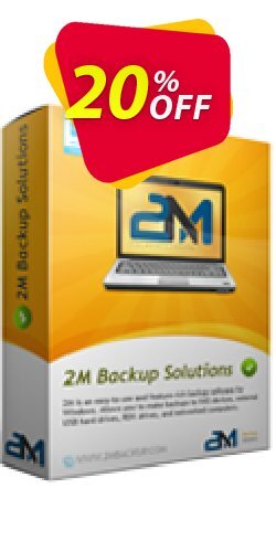 2M Backup Home Edition imposing discounts code 2024