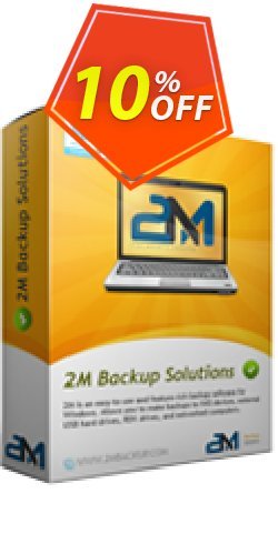10% OFF 2M Backup Essential Coupon code