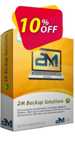 10% OFF 2M Backup Essential Coupon code