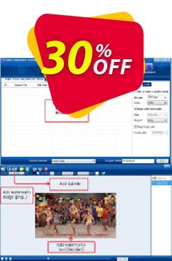 30% OFF Video Watermark Subtitle Creator Professional Edition Coupon code