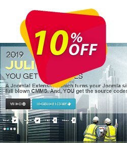 Julio CMMS for Joomla - Professional License Best deals code 2024