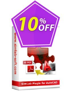 10% OFF Visably 3D PDF for AutoCAD Coupon code