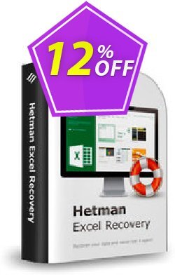 12% OFF Hetman Excel Recovery Coupon code