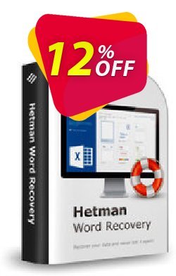 12% OFF Hetman Word Recovery Coupon code