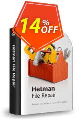 14% OFF Hetman File Repair Coupon code