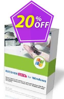 20% OFF Recover Data for FAT & NTFS - Technician License Coupon code