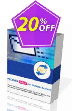 20% OFF Recover Data for Outlook Express - Corporate License Coupon code