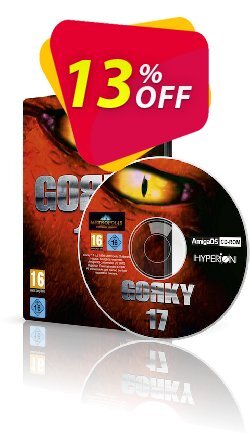 13% OFF Gorky 17 - AmigaOS Coupon code