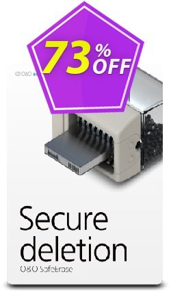 73% OFF O&O SafeErase 19 - 5 PCs Coupon code