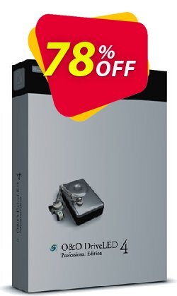 50% OFF O&O DriveLED 4 Server Edition, verified