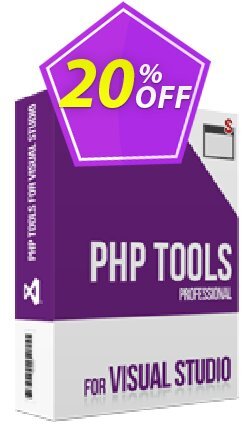 20% OFF PHP Tools for Visual Studio - Individual/Personal Coupon code