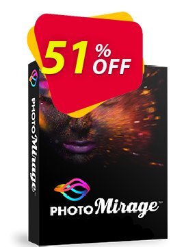 51% OFF PhotoMirage Coupon code