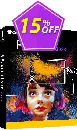 15% OFF Corel Painter 2023 Upgrade Coupon code