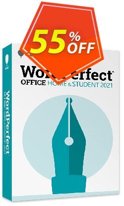 55% OFF WordPerfect Office Home & Student 2021 Coupon code