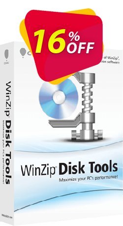 16% OFF WinZip Disk Tools Coupon code
