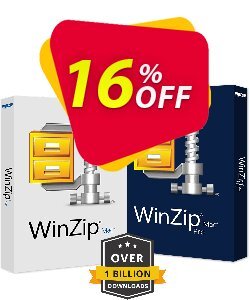 16% OFF WinZip for Mac 10 Coupon code