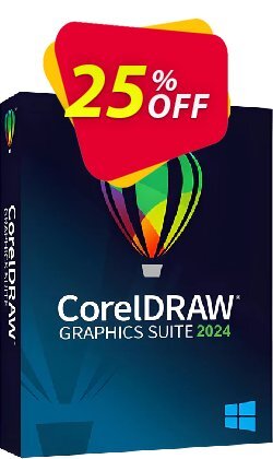 25% OFF CorelDRAW Graphics Suite 2024 Subscription - Annual  Coupon code