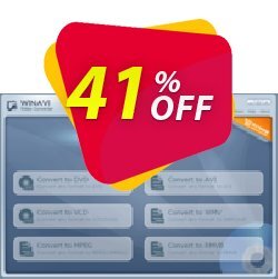 41% OFF WinAVI Video Converter Coupon code