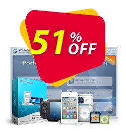 51% OFF WinAVI iPod/3GP/MP4/PSP Converter Coupon code