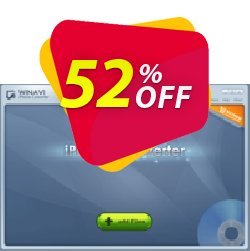52% OFF WinAVI iPhone Converter Coupon code