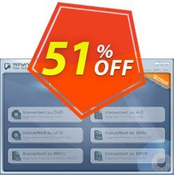 51% OFF WinAVI Video Konverter Coupon code