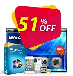 51% OFF WinAVI FLV Converter Coupon code