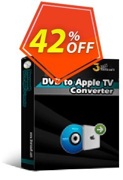 42% OFF 3herosoft DVD to Apple TV Converter Coupon code