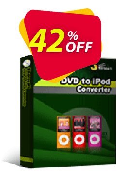 42% OFF 3herosoft DVD to iPod Converter Coupon code