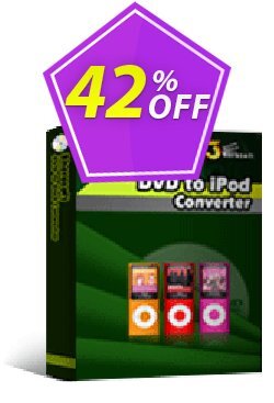 42% OFF 3herosoft DVD to iPod Converter Coupon code