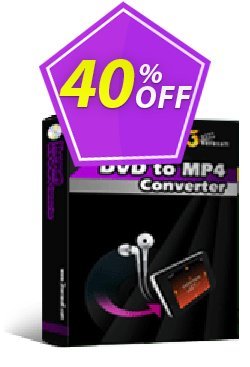 40% OFF 3herosoft DVD to MP4 Converter Coupon code