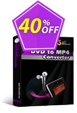 3herosoft DVD to MP4 Converter Excellent discount code 2024