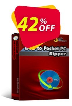 42% OFF 3herosoft DVD to Pocket PC Ripper Coupon code