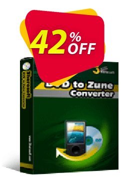 42% OFF 3herosoft DVD to Zune Converter Coupon code