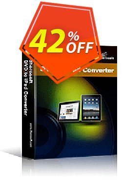 42% OFF 3herosoft DVD to iPad Converter Coupon code