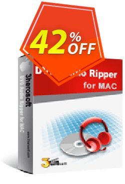 42% OFF 3herosoft DVD Audio Ripper for Mac Coupon code