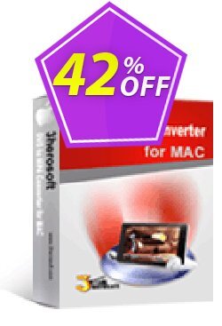 42% OFF 3herosoft DVD to MP4 Converter for Mac Coupon code