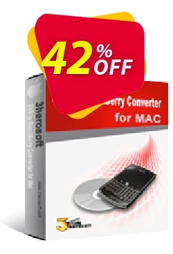 42% OFF 3herosoft DVD to BlackBerry Converter for Mac Coupon code